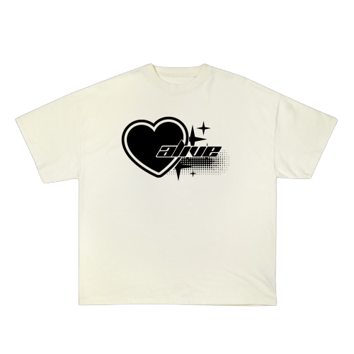 "Alive" Heart tee shirt