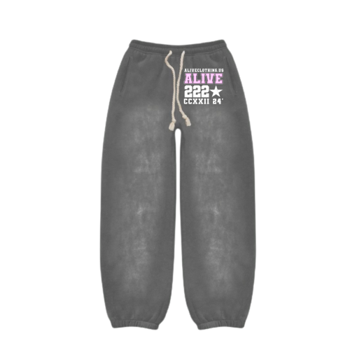 "222" Washed Sweatpants