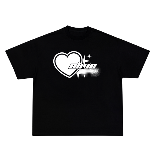 "Alive" Heart tee shirt