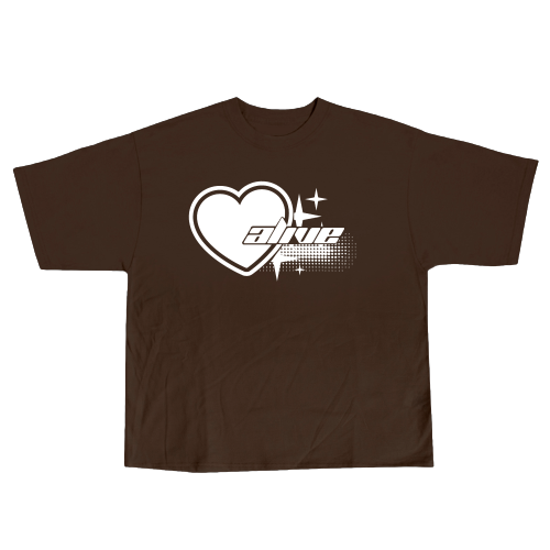 "Alive" Heart tee shirt