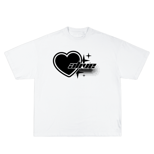 "Alive" Heart tee shirt